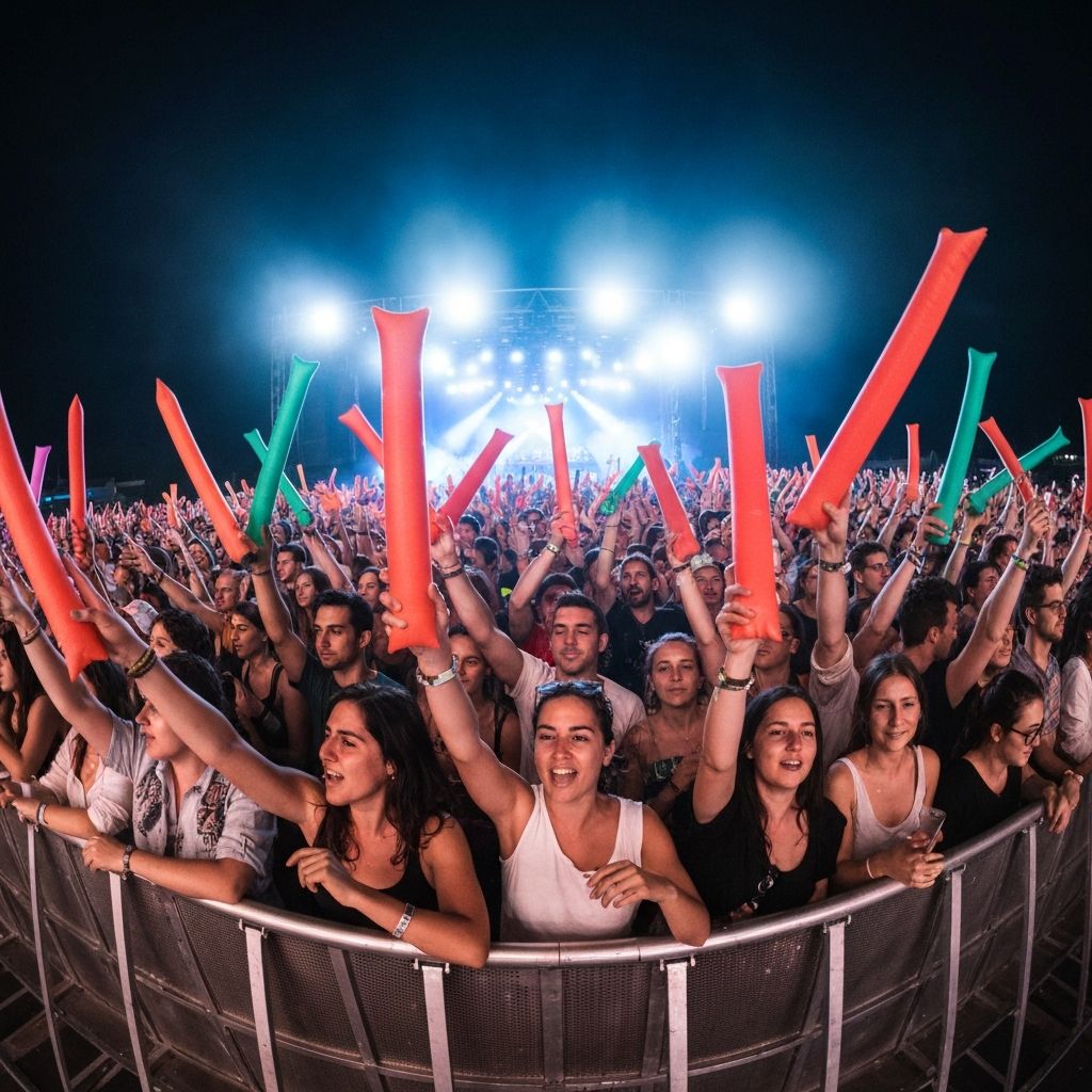 Music Festivals & Concerts - Custom foam products and solutions